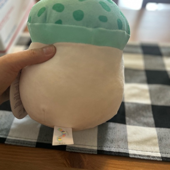 NWT Squishmallows 7" Plush Sydney the Mushroom Soft Plush Toy Animal Green - Picture 6 of 10